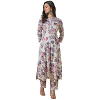 Soch Women's Rayon Co-Ords Set (Cwa4Ks10430A_Off White