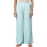 Aurelia Printed Strechable Palazzo Pants For Women | Ankle Length Palazzo Pants For Women