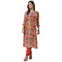 Soch Women's Tissue Kurta Set (Ewa4Ks10507A_Multicolour