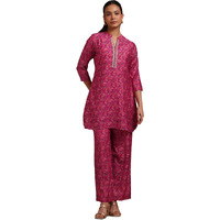Soch Women's Muslin Co-Ords Set (Rsd-Fws5Ks10838_Fuchsia