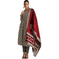 Soch Women's Viscose Salwar Suit Set (Ews5Cd21976_Grey