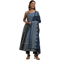Libas Women's Silk Blend Kurta Set (35883