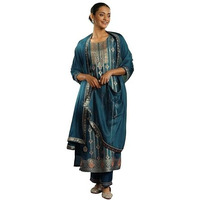 Libas Women's Silk Blend Kurta Set (48654