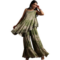 Libas Womens Printed Silk Blend Co-Ord Set For Women