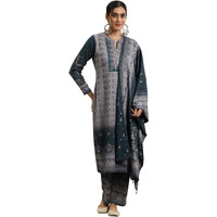 Libas Women's Wool Blend Kurta Set (48768W_Grey