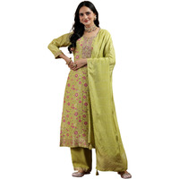 Libas Women's Silk Blend Kurta Set (48854