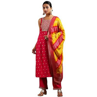 Libas Women's Silk Blend Kurta Set (36867O