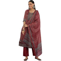 Libas Women's Silk Blend Kurta Set (49138