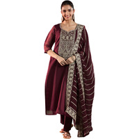 Libas Women's Organza Kurta Set (49239