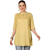 Libas Women's Straight Tunics (58216_Beige