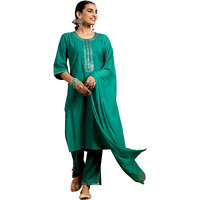 Libas Women's Silk Blend Kurta Set (Gs1027