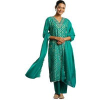 Libas Women's Organza Kurta Set (49320