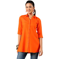 Libas Women's Straight Tunics (58225_Orange