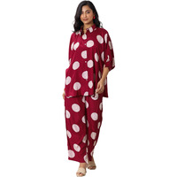 Libas Womens Printed Rayon Co-Ord Set For Women