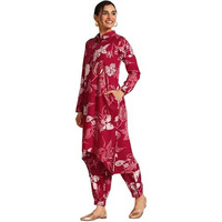 Libas Women's Viscose Rayon Kurta Sets (99218_Pink_L)