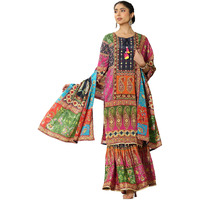 Libas Women's Chinon Kurta Sets (99419