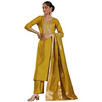 Libas Women's Silk Blend Kurta Set (274190R