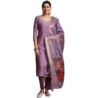 Libas Women's Silk Blend Kurta Set (276750R