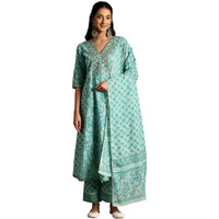 Libas Women's Pure Cotton Kurta Set (358120R
