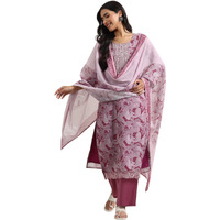 Libas Women's Linen Kurta Set (99504