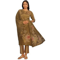 Libas Women's Silk Blend Kurta Set (400372
