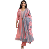 Libas Women's Cotton Blend Kurta Set (99512