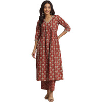 Libas Women's Cotton Kurta Sets (400117Orxxl