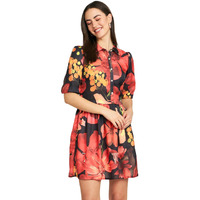 Modeve Women Multicolor Floral A-Line Dress