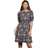 Greciilooks Western Dresses For Women | One Piece Dress For Women| New Dress For Women (Small, Black)