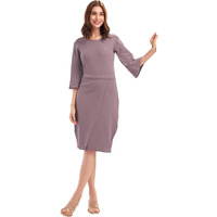 Selvia Western Dress For Women|Lycra Dress For Women|Bodycon Dress For Women|One Piece Dress For Women (668Dtk11443N-Xl_Mauve)
