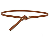 Fabme Women Polyurethane Belt - Wear On Dress, Kurta To Style (Brown),Free Size,Acc040Br