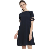 Rare Women's Dress (Ep31440-Xl, Navy Blue, X-Large)