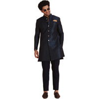 Kisah Mens Pure Cotton Kurta - Traditional Ethnic Wear Kurta For Men For Weddings & Festivals, Royal Blue, 38