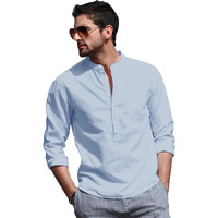 Be Active Men's Solid Regular (Rf0003 2-L_Blue L)