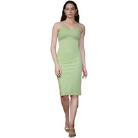 Kotty Women's Bodycon Midi Dress(Green,S)