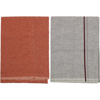 Prakasam Cotton Men's Single (1.27 X 1.95 Meter) Colour Dhoti (L.C) Pack Of 2 (Code-2/10)