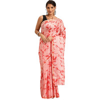 Shiv Textiles Women Poly Cotton Ready To Wear Saree Embrace Style In An Instant(St-R-3-Red)