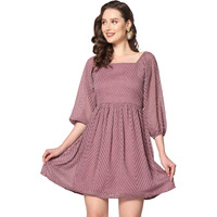 Lymio Dresses For Women || Western Dresses For Women || Dress For Women || Dresses (D-643-646) (L, Pink)