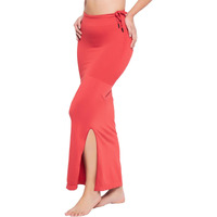 Clovia Women's Petticoat Style Saree Shapewear With Drawstring/Naada (Sw0048P04_Dark Red_Xl)