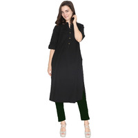 Lyra Cotton Premium Winter Kurti Pant For Women | Pack Of 1 Bottle Green