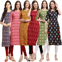 Pinkmint Crepe Printed Kurti For Womens College Wear Kurti For Women