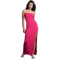 Kotty Women's Strapless Sheath Maxi Dress(Pink,Xl)
