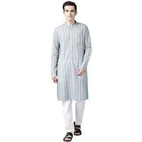 See Designs Cotton Regular Mens Kurta (15258352_Multi_M) Multicolour