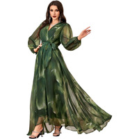 Litzo Dresses For Women || Western Dresses For Women (L-40-Xxl) Green