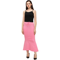 Shiv Textiles Lycra Cotton Blend Fishcut Flare Shapewear For Women Pink S