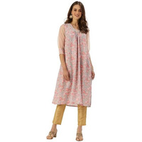 Varanga Women's Silk Regular Kurta Set (Nv_Vkur112510414_Purple