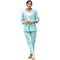 Dhruvi Trendz Womens Rayon Co-Ord Set Regular Fit Casual (Dt-W1786&Tr845_Sky_2Xl)