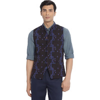 Fabindia Men's Jacket (20041049_Black