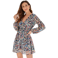Greciilooks Womens Rayon A-Line Regular Fit Dress (Multicolor, Xx-Large)