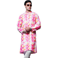 Lymio Men Kurta || Kurta For Men || Men Ethnic Kurta (In, Alpha, 3Xl, Pink)
